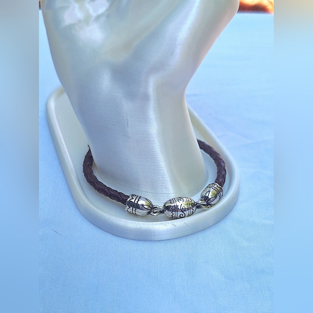 RETIRED Brighton Bracelet with Leather Strap